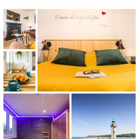 Escapade En Bord De Mer Avec Sauna Et Spa Prives Binic Kültér fotó