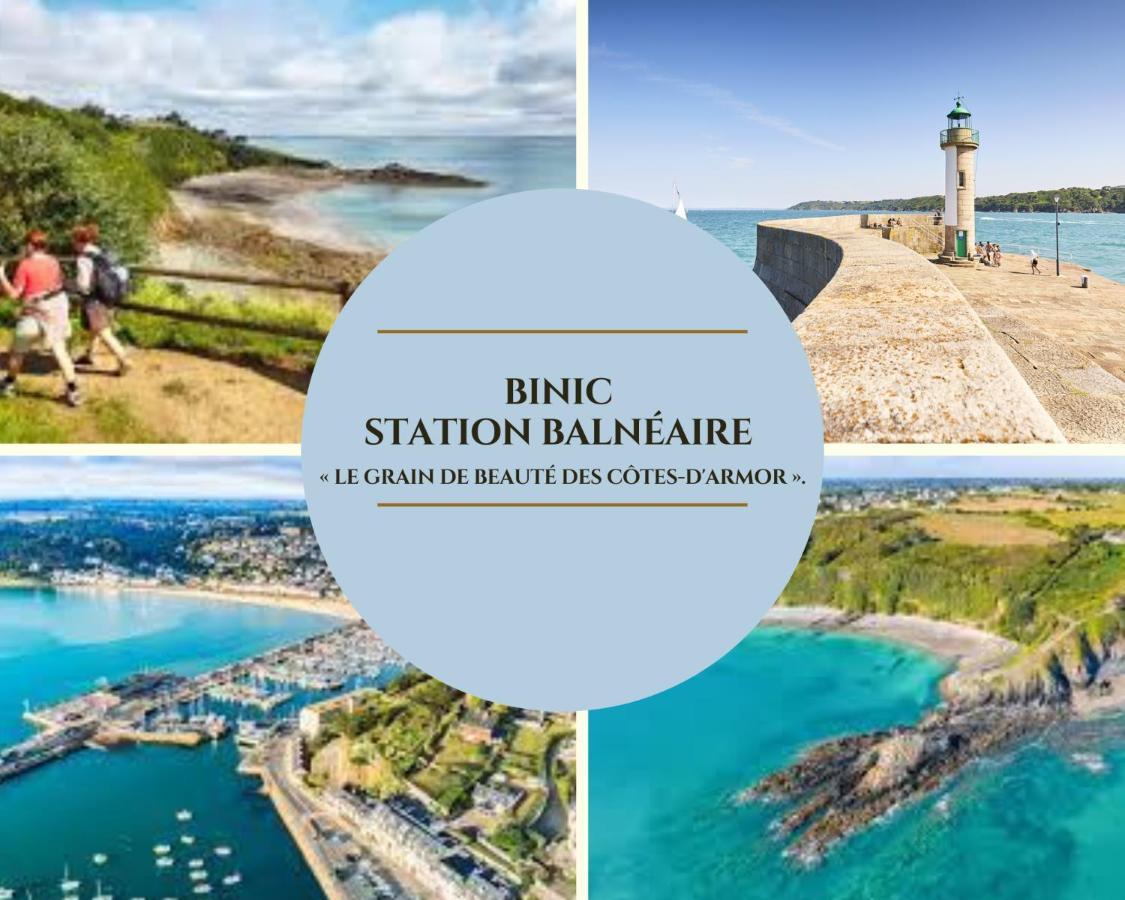 Escapade En Bord De Mer Avec Sauna Et Spa Prives Binic Kültér fotó