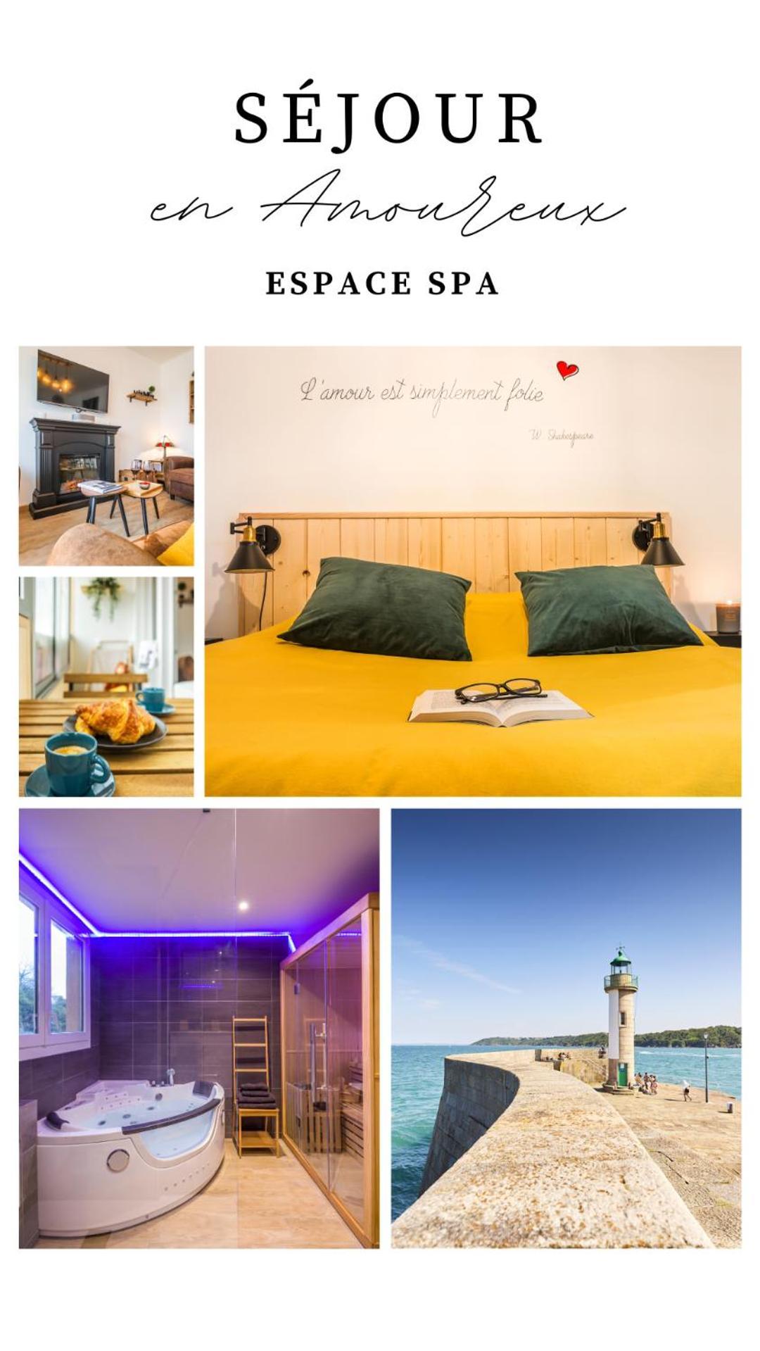 Escapade En Bord De Mer Avec Sauna Et Spa Prives Binic Kültér fotó
